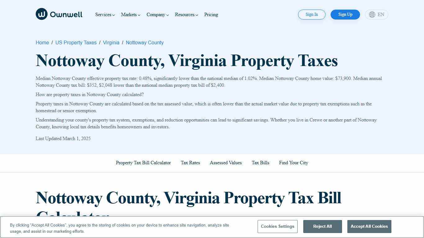 Nottoway County, Virginia Property Taxes - Ownwell